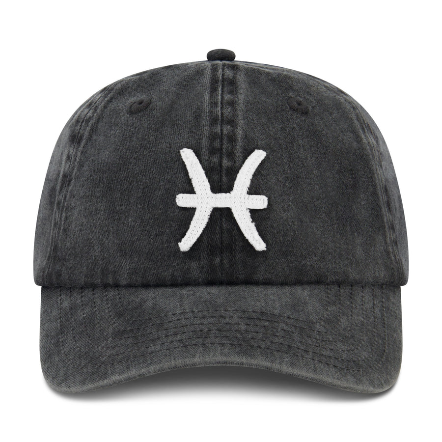Vintage Pisces - Papa Cap - Black Snow - The Laundry Room