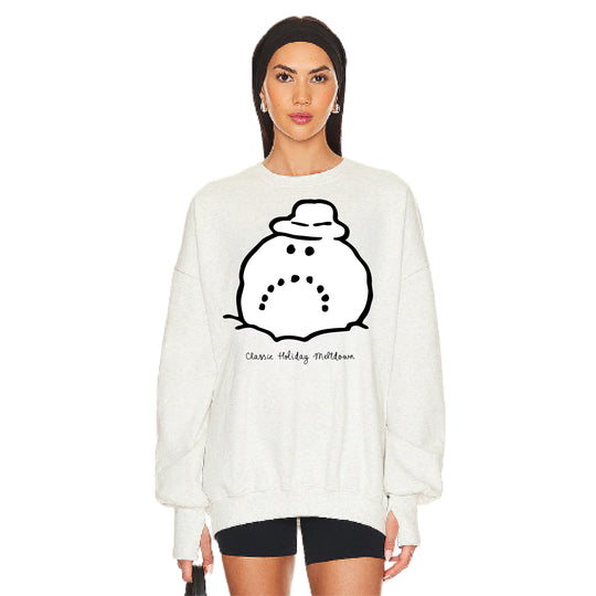 Classic Holiday Meltdown - Jump Jumper - Pebble Heather