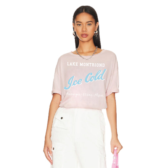 Ice Cold - Oversized Tee - Blush Pink - The Laundry Room