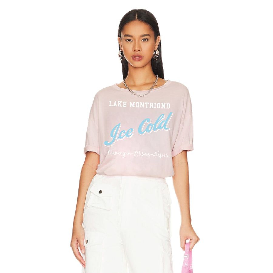 Ice Cold - Oversized Tee - Blush Pink - The Laundry Room