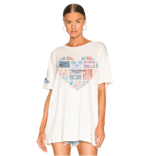 I Love USPS - Oversized Tee - White - The Laundry Room