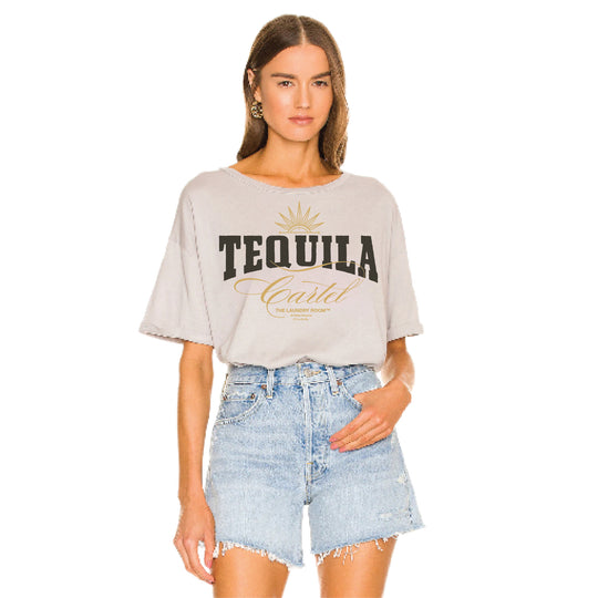Tequila Cartel - Oversized Tee - Star Dust - The Laundry Room
