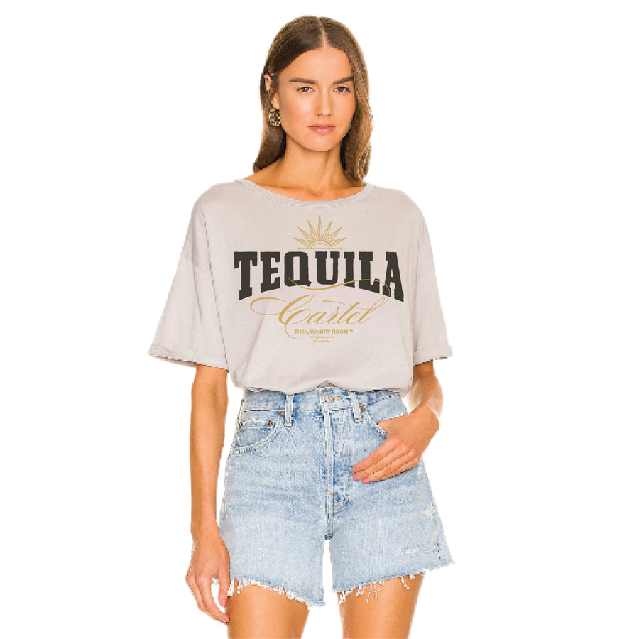 Tequila Cartel - Oversized Tee - Star Dust - The Laundry Room