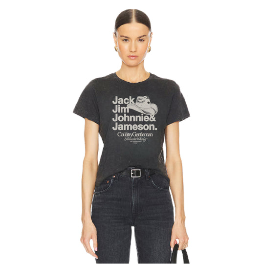 Finest Whiskey Gentlemen - Perfect Tee - Black Snow - The Laundry Room