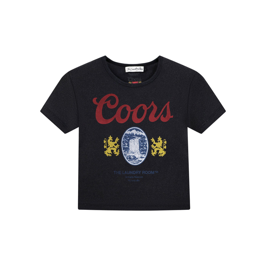 Coors Original - Baby Tee - Black Snow