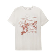 Gone Country - Oversized Tee - Bone - The Laundry Room