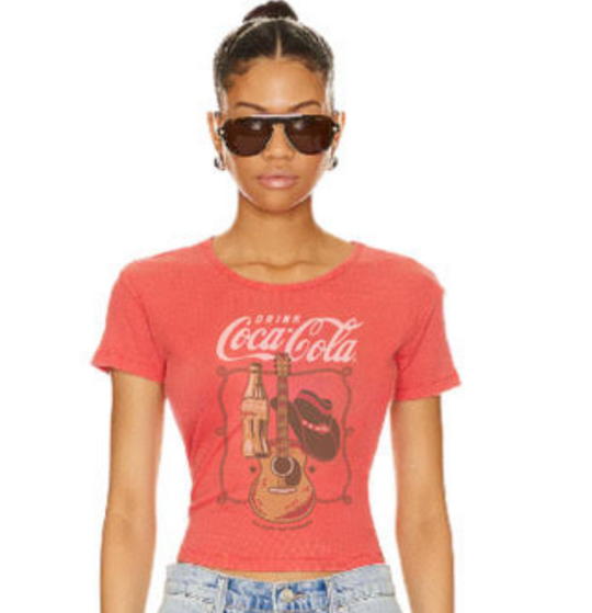Coca Cola Country - Baby Tee - Vintage Red - The Laundry Room