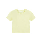 Essentials - Baby Tee - Vintage Yellow - The Laundry Room