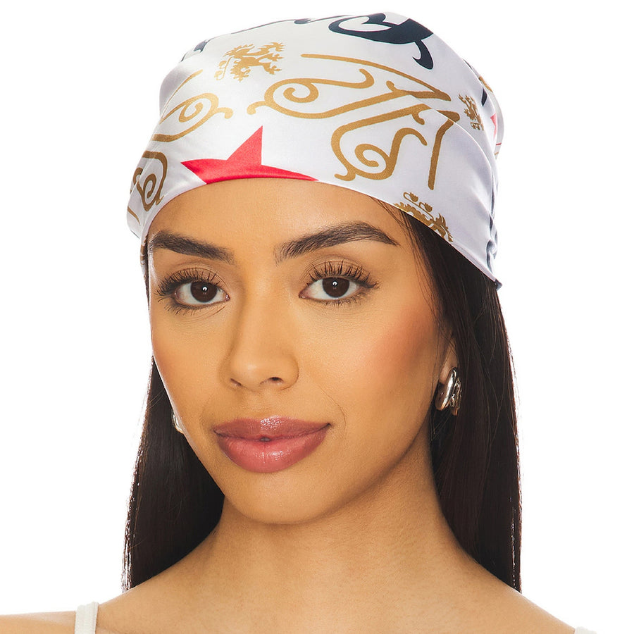 This Ain'T My First Coors Rodeo - Silky Bandana - Vintage Red