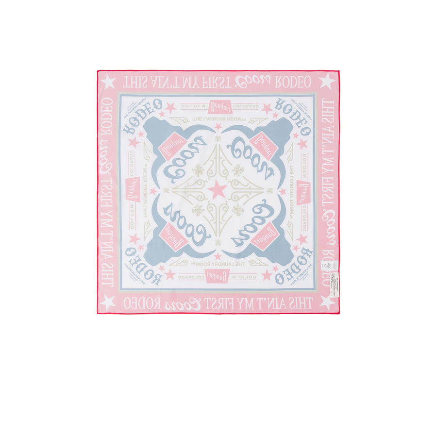 This Ain'T My First Coors Rodeo - Silky Bandana - Vintage Red
