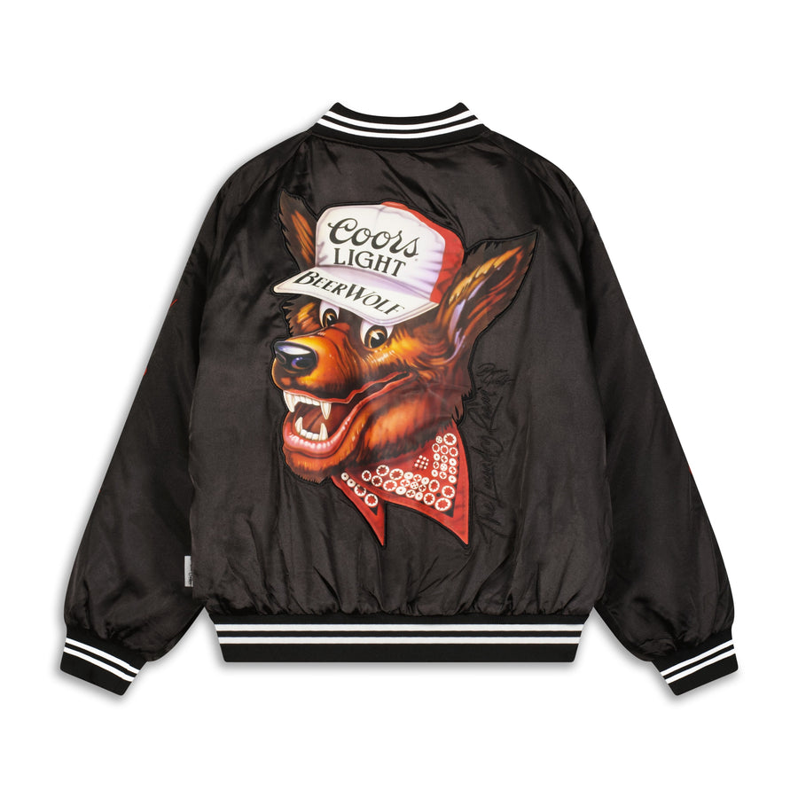 Beer Wolf - Stadium Jacket - Black - The Laundry Room