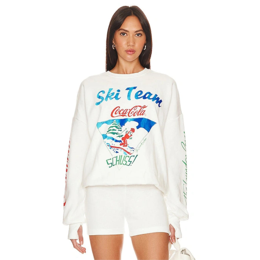 Coca Cola Ski Team - Jump Jumper - White