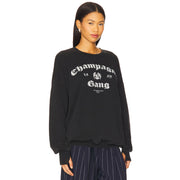 LA Champagne Gang NY - Jump Jumper - Black Snow - The Laundry Room
