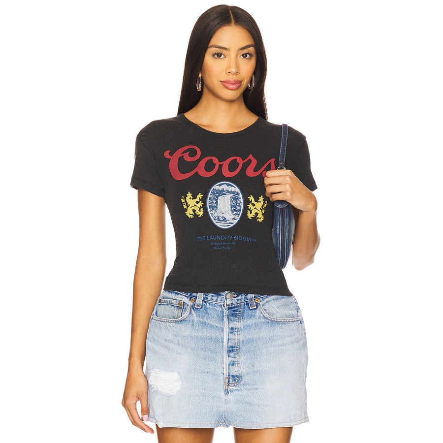 Coors Original - Baby Tee - Black Snow