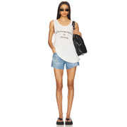 Champagne Gang - Papa Tank - White - The Laundry Room