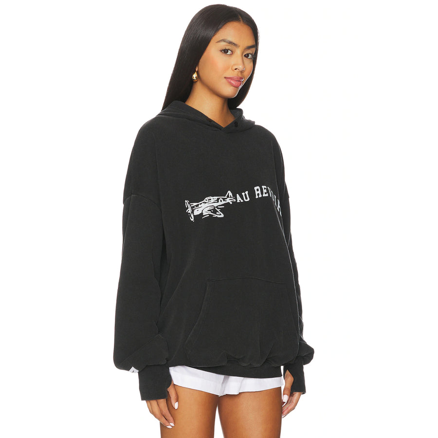 Au Revoir - Hideout Hoodie - Black Snow - The Laundry Room