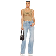 Tequila - Boxy Tank - Camel Gold - The Laundry Room