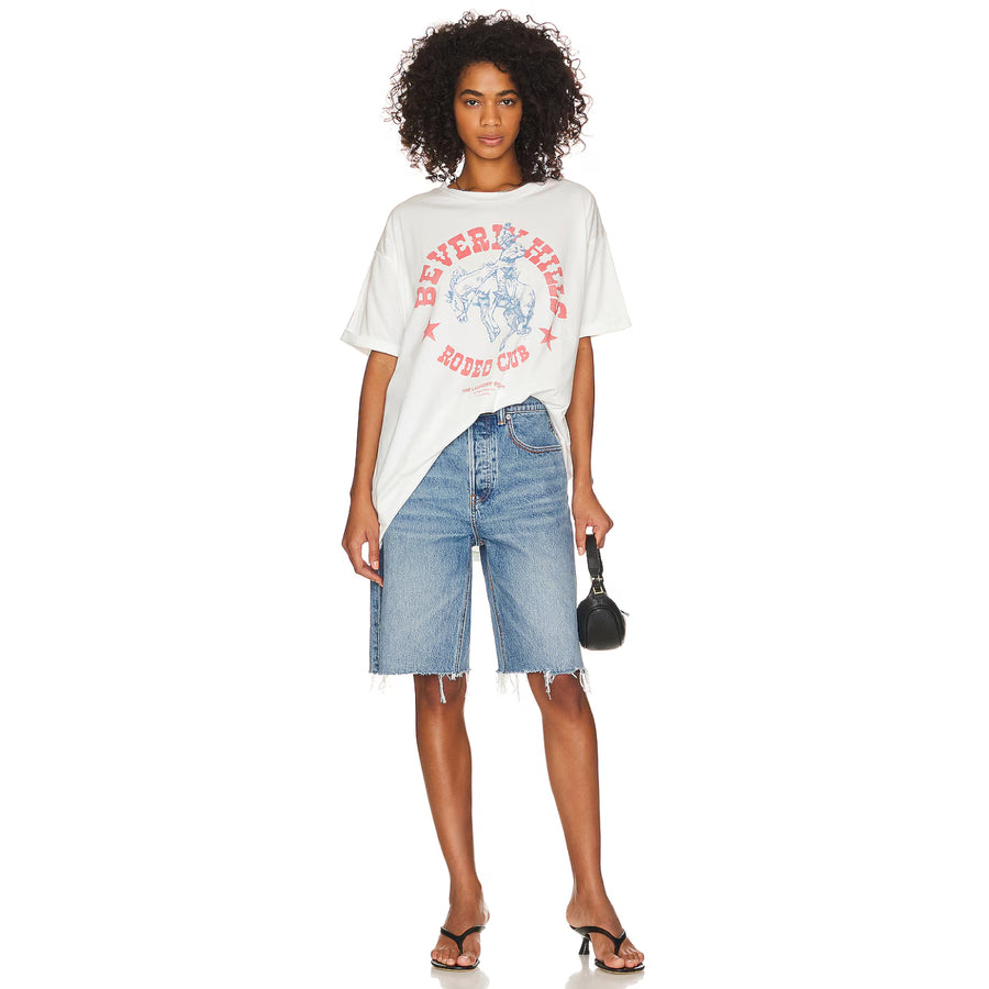 Beverly Hills Rodeo Club - Oversized Tee - White - The Laundry Room