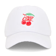 Cherry Coke Branch - Papa Cap - White - The Laundry Room