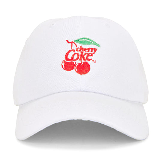 Cherry Coke Branch - Papa Cap - White - The Laundry Room