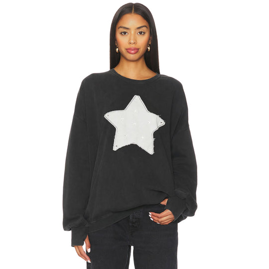 Rhinestone Star - Jump Jumper - Black Snow - The Laundry Room