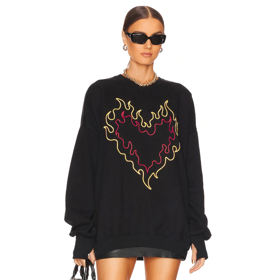 Burn Heart - Jump Jumper - Black - The Laundry Room