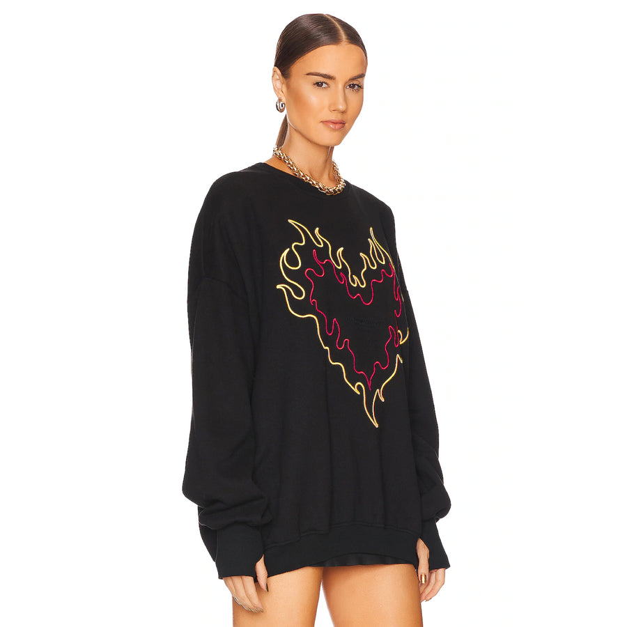 Burn Heart - Jump Jumper - Black - The Laundry Room