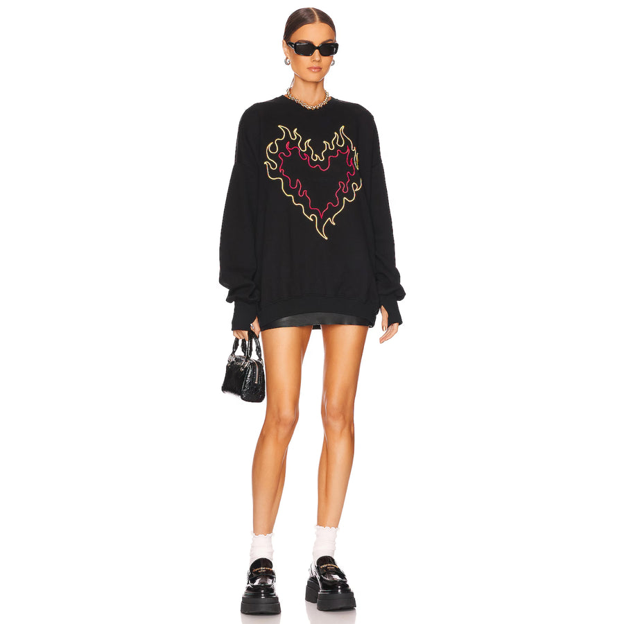Burn Heart - Jump Jumper - Black - The Laundry Room