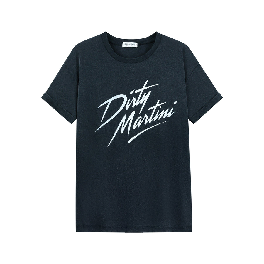 Dirty Martini - Oversized Tee - Black Snow - The Laundry Room
