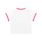 Saint Tropez Fish - Perfect Ringer Tee - White & Red - The Laundry Room