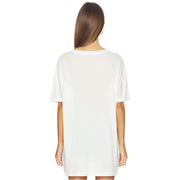 Strawberry Champagne - Oversized Tee - White - The Laundry Room