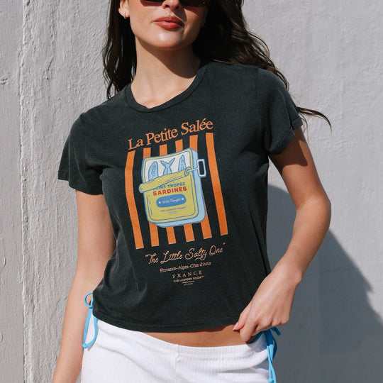 La Petite Salee - Perfect Tee - Black Snow - The Laundry Room