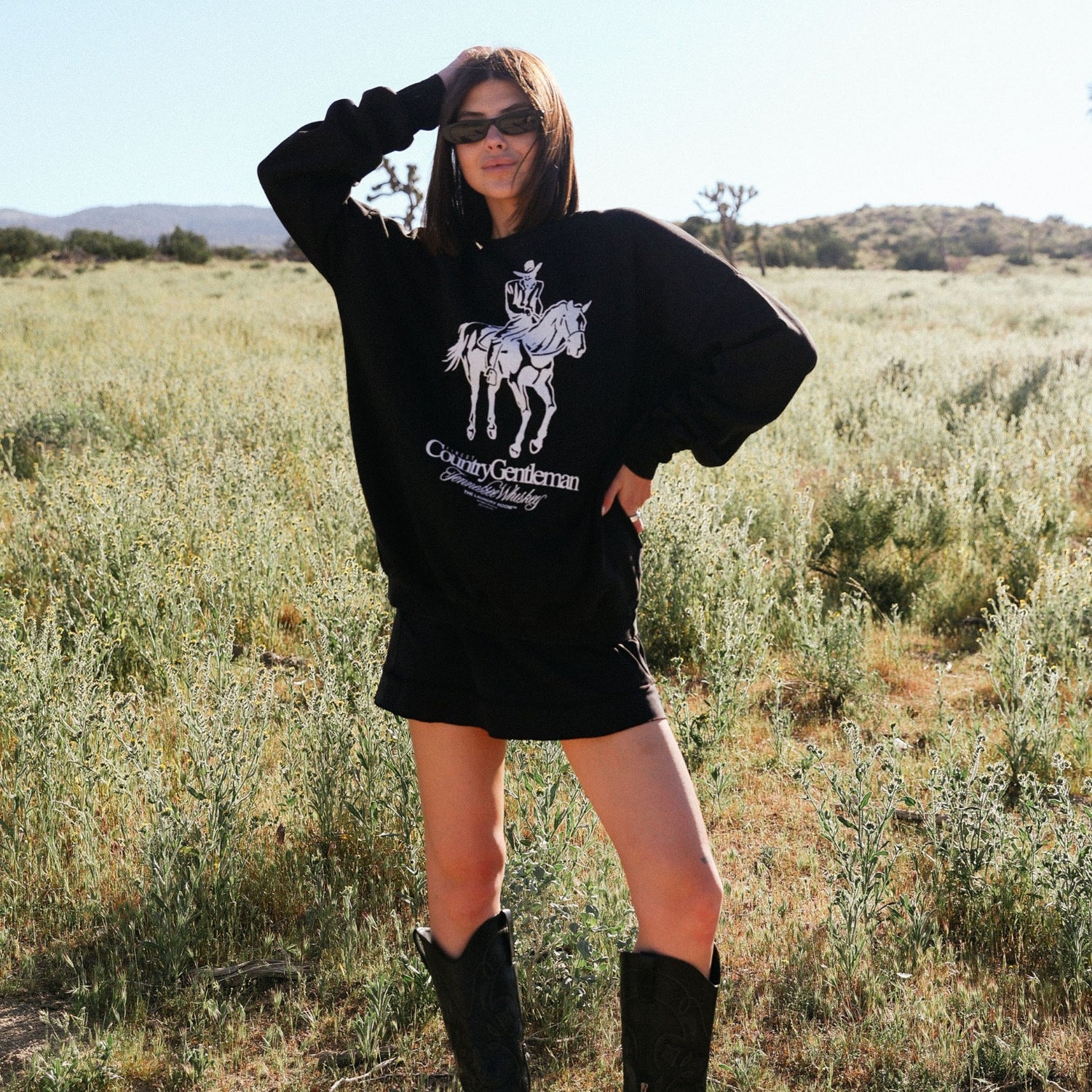 Country Gentleman Tennessee Whiskey - Jump Jumper - Black Snow - The Laundry Room