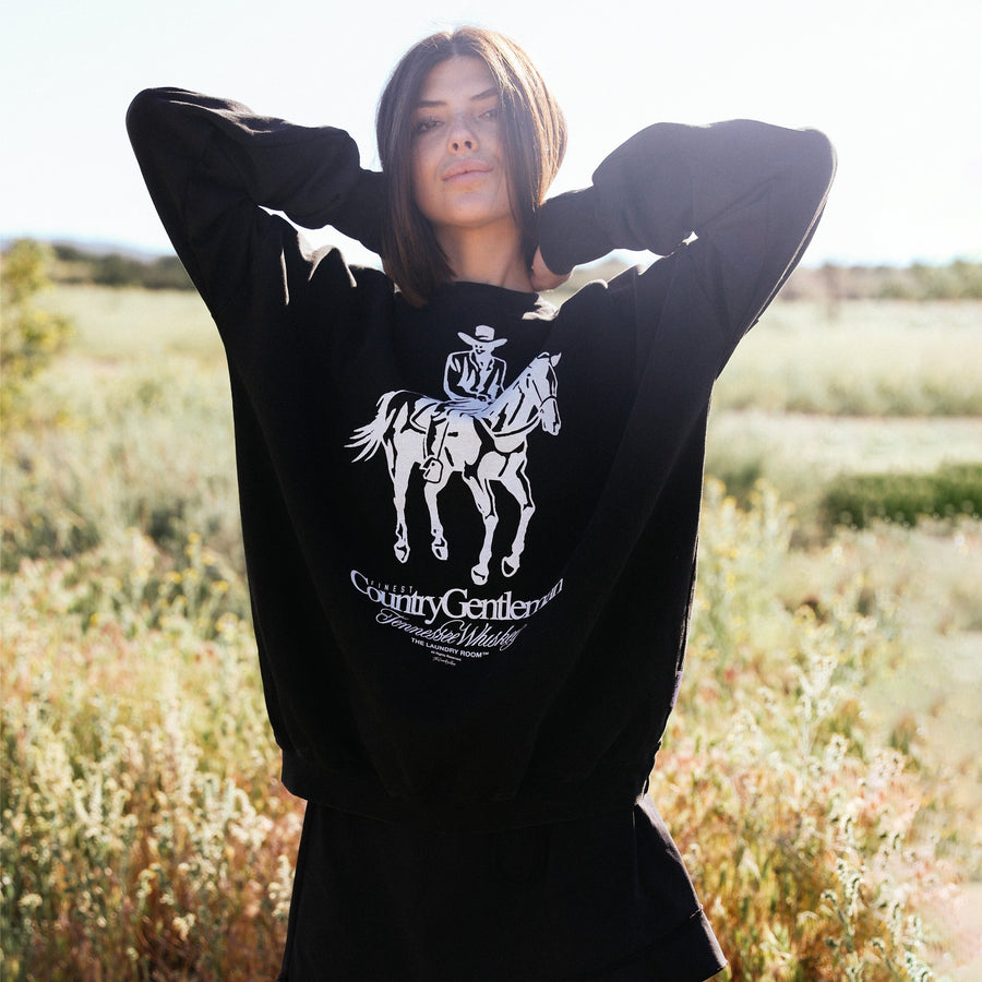 Country Gentleman Tennessee Whiskey - Jump Jumper - Black Snow - The Laundry Room