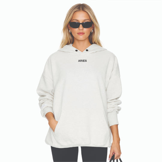 Lil Aries - Hideout Hoodie - Pebble Heather - The Laundry Room