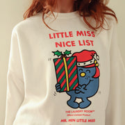 Little Miss Nice List - Jump Jumper - White