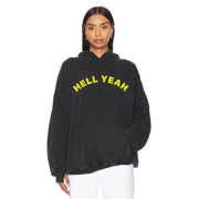 Hell Yeah Hell Yeah - Hideout Hoodie - Black Snow