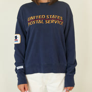USPS Heritage - Classic Crewneck Sweater - Navy Snow